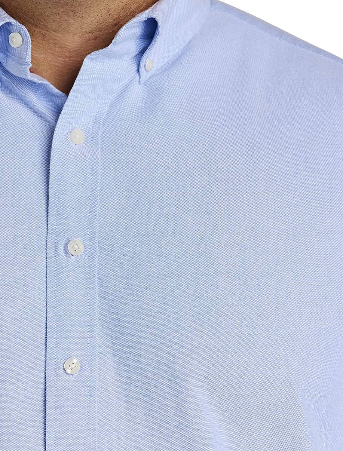DXL Big & Tall Essentials Men's Oxford Sport Shirt | Long-Sleeve Button Down Shirt - Image 9